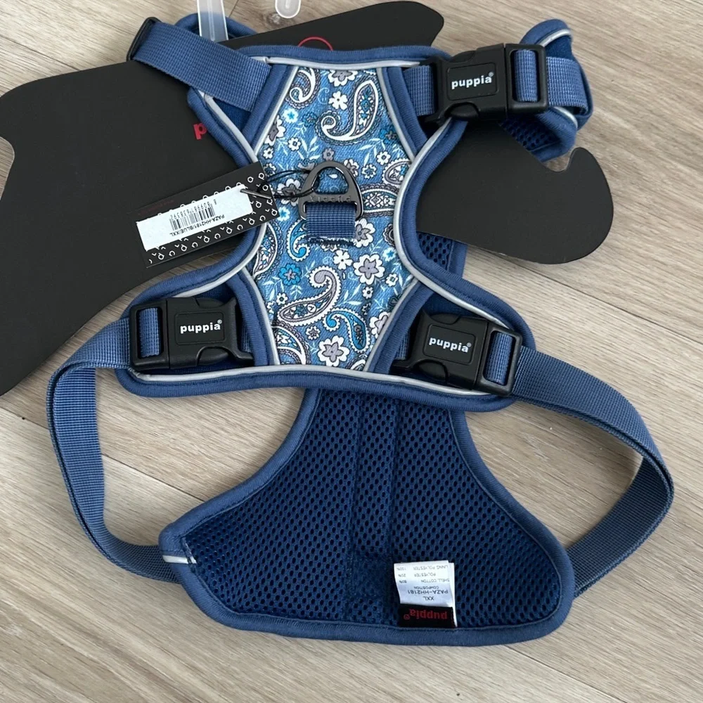 Puppia Navy Blue Dog Harness Puppia Cynthia Harness H